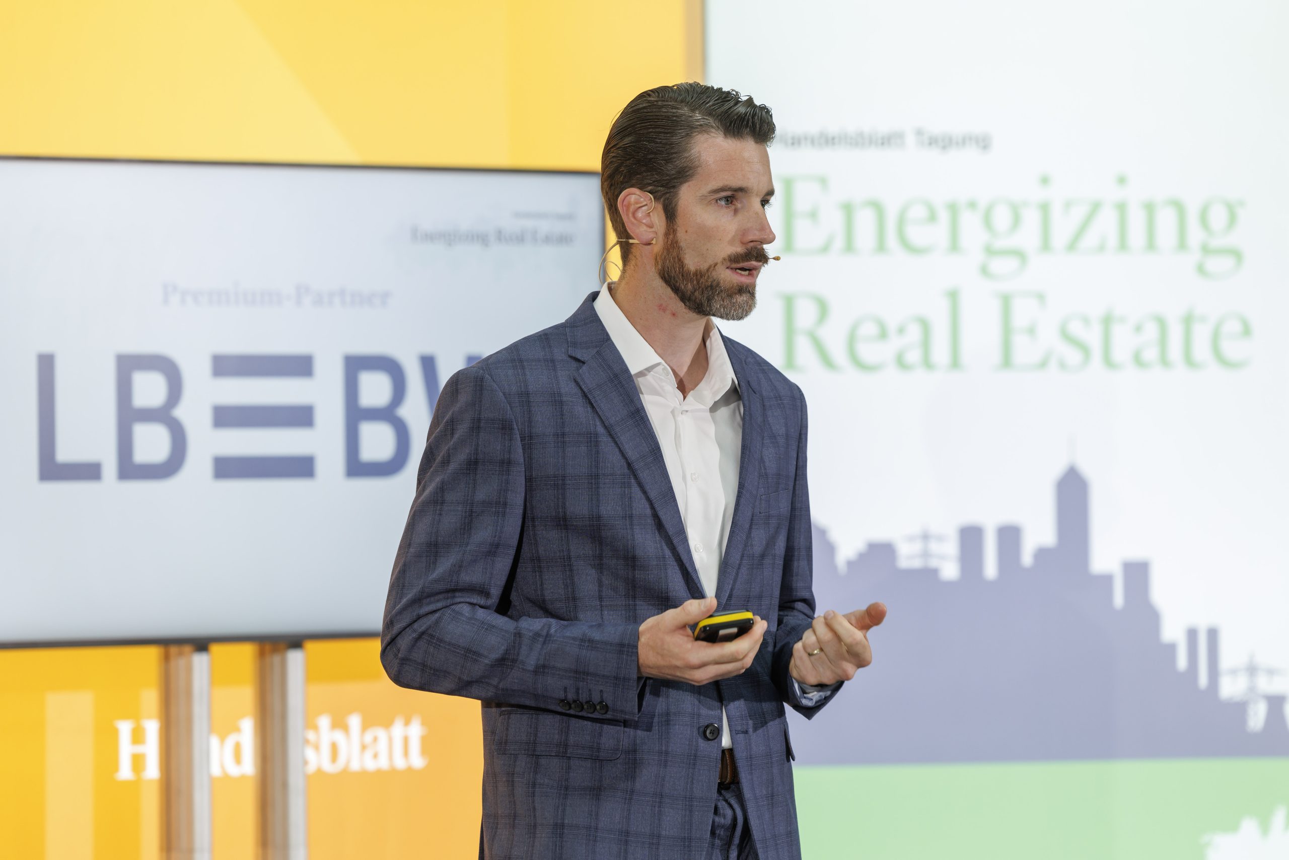 Florian Remark, Strategion auf der Handelsblatt Jahrestagung 