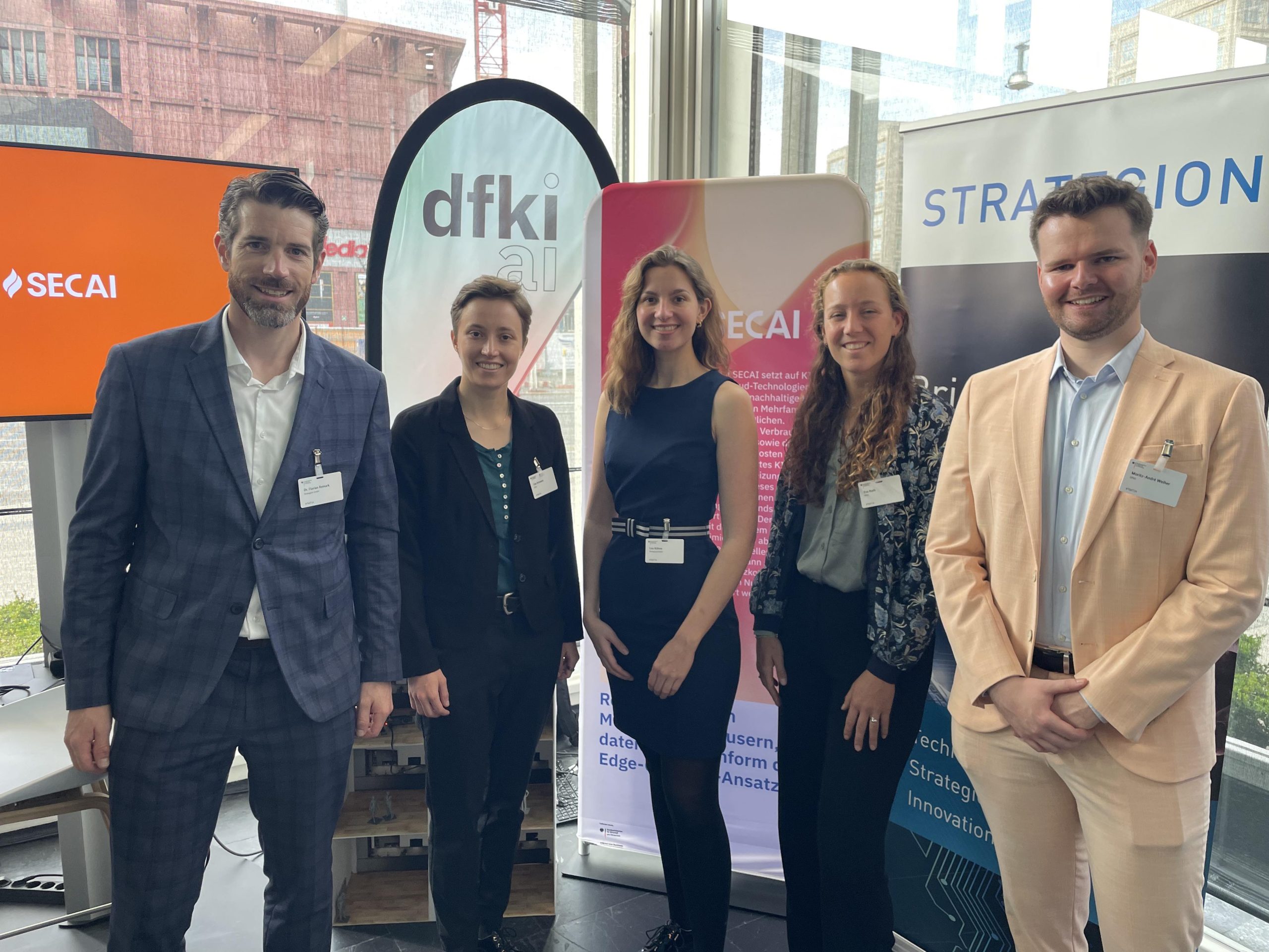 SECAI auf den Tagen der digitalen Technologien 2024 in Berlin.