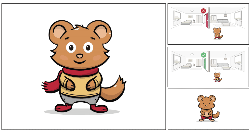 Mit dem GSW-Hamster bekommen Mietende kleine Anregungen, wie sie ihr Heizverhalten anpassen können.